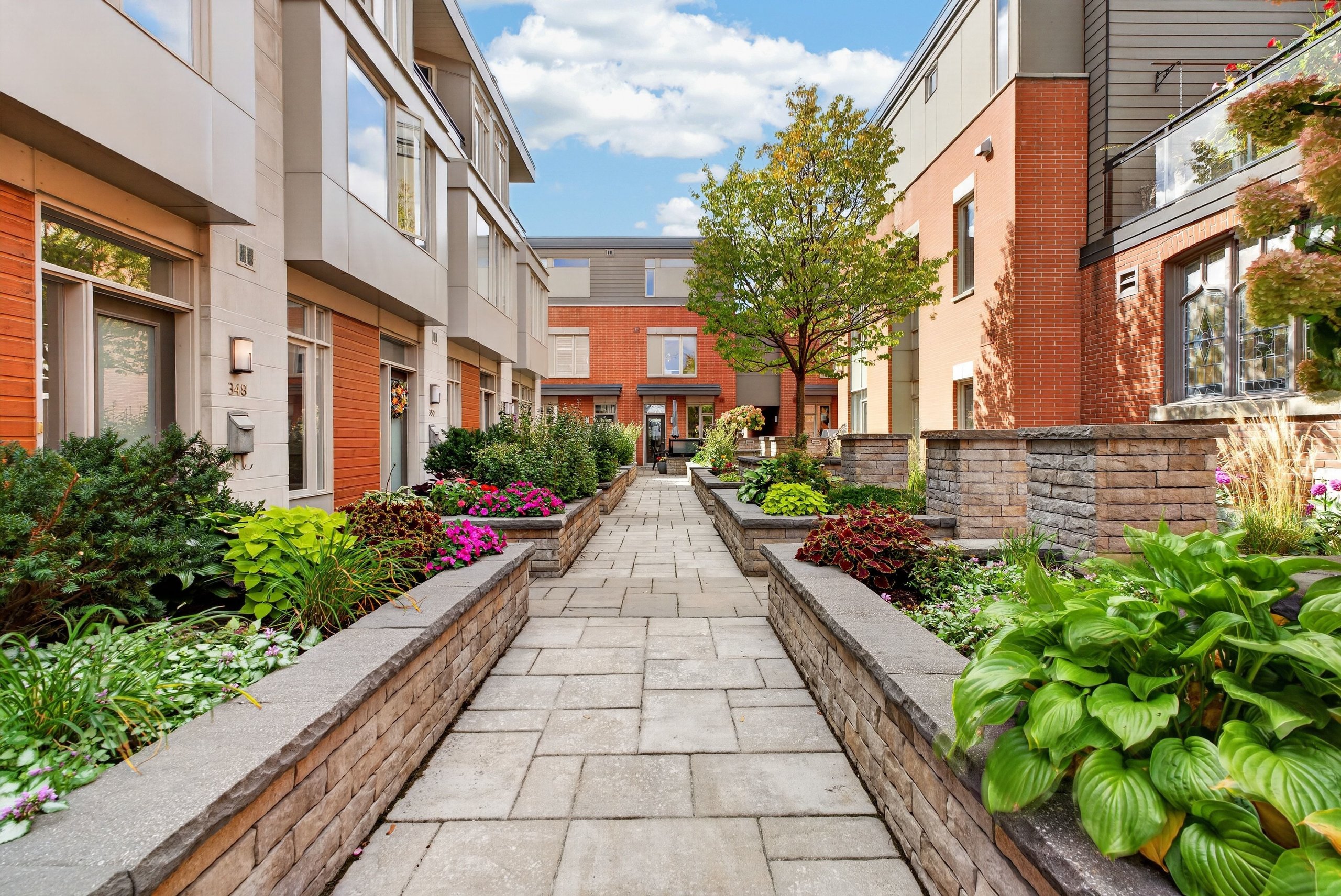 348 Ravenhill Avenue from the Ravenhill Common courtyard
