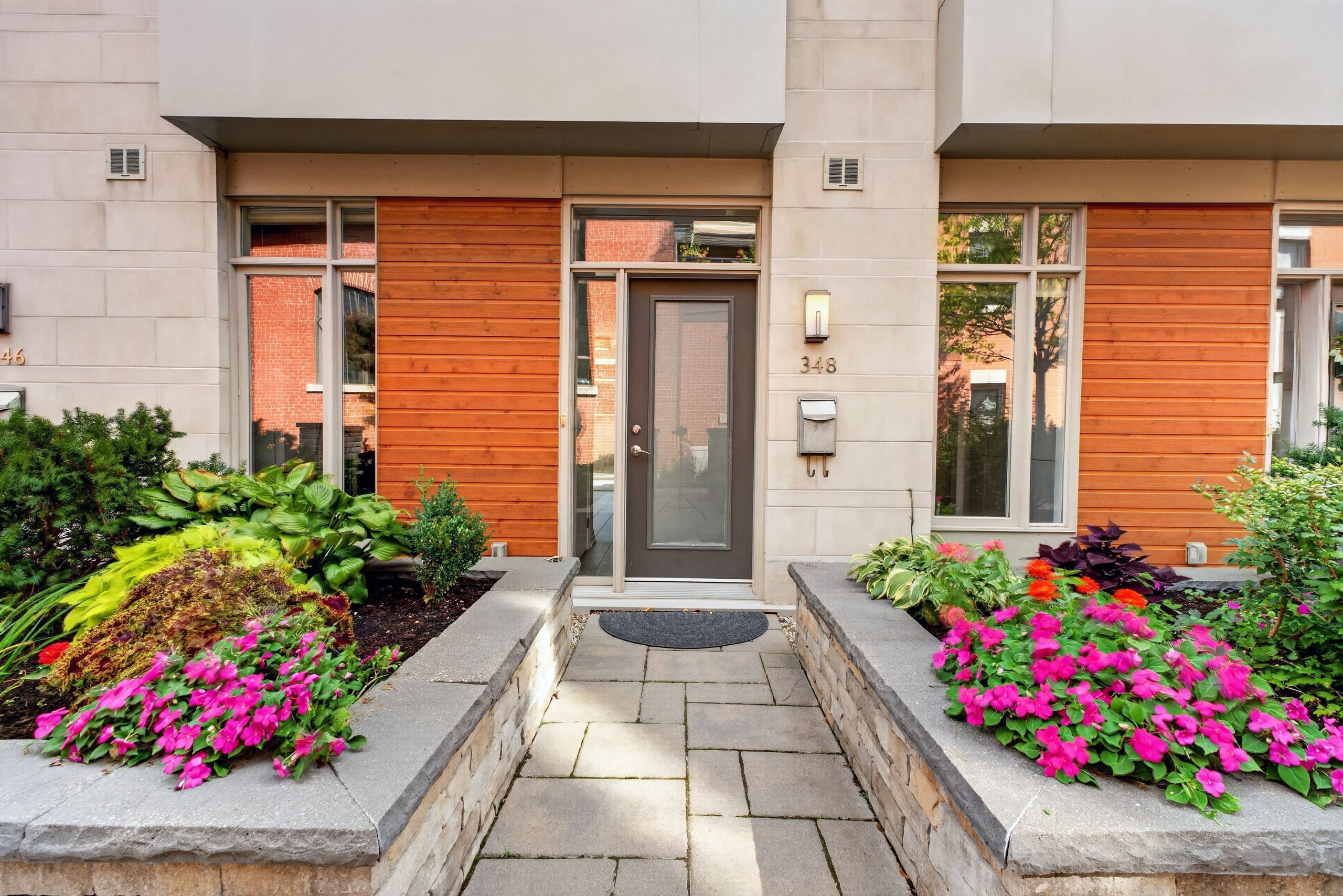 Front entry at 348 Ravenhill Avenue
